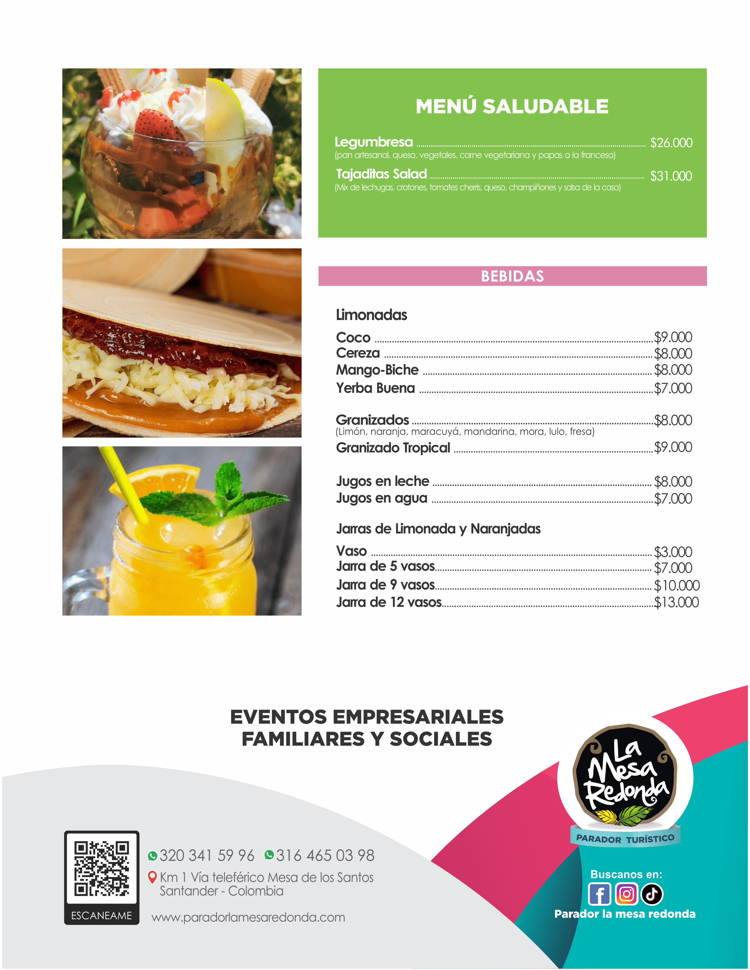 Nuestro Menu